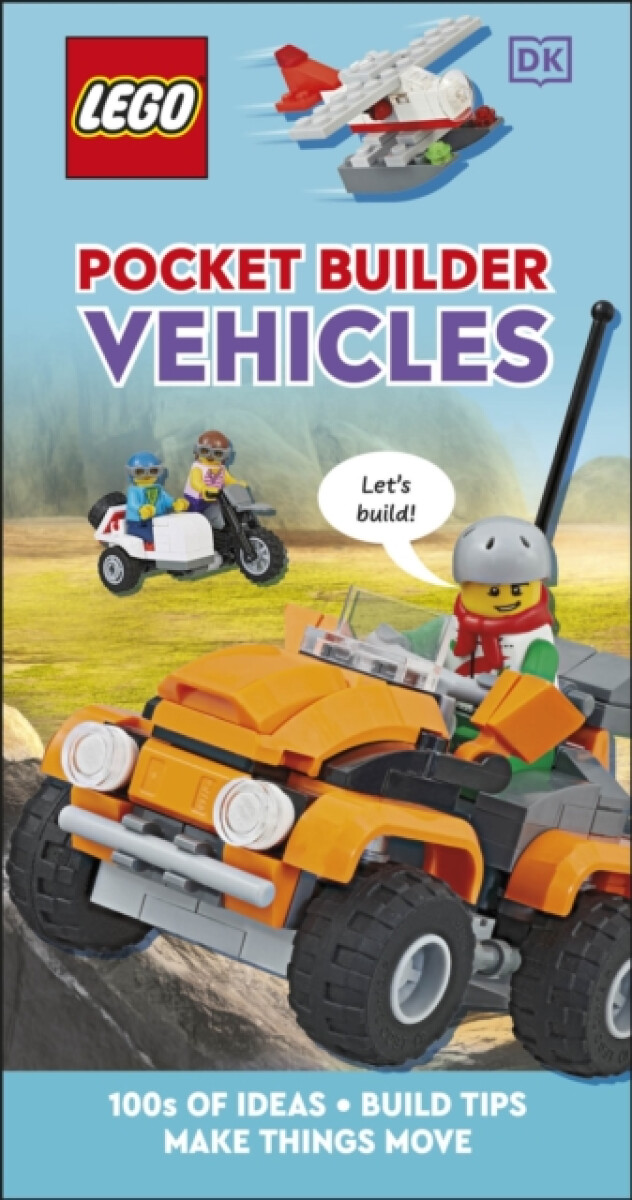 Kniha LEGO Pocket Builder Vehicles