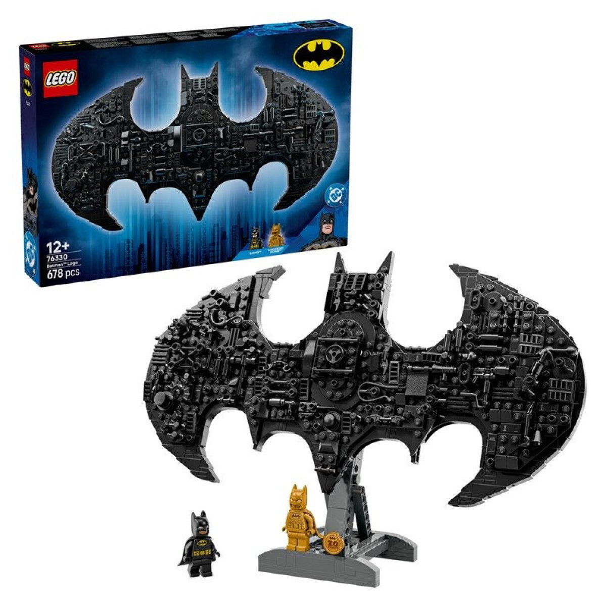 Kniha LEGO® DC Batman™ 76330 Logo Batman™