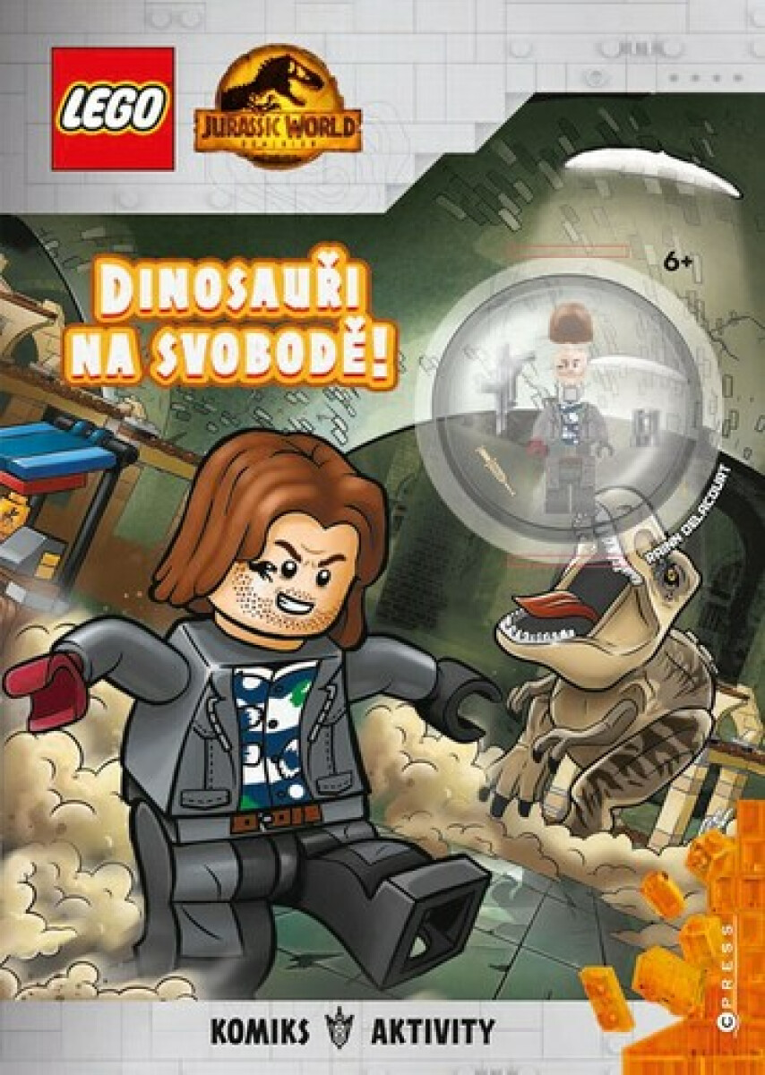 Kniha LEGO Jurassic World - Dinosauři na svobodě!