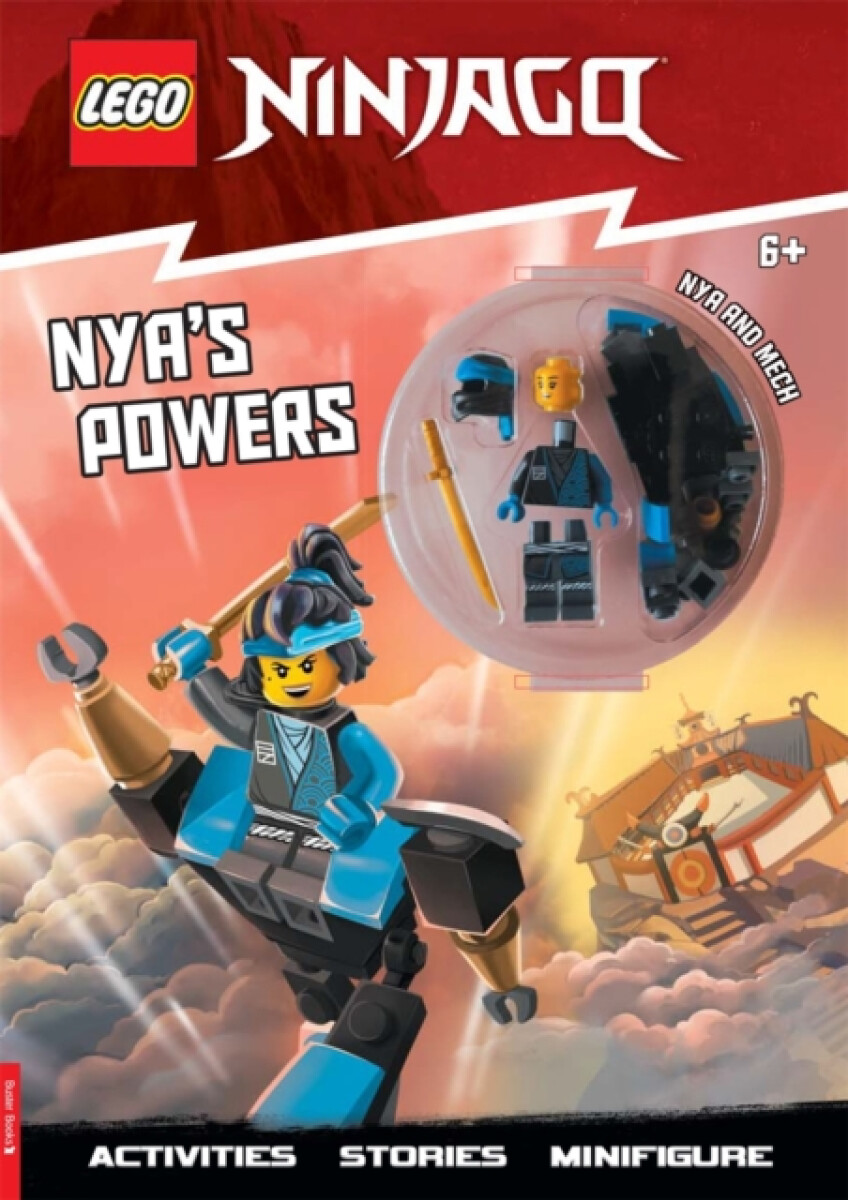 Kniha LEGO® NINJAGO®: Nya's Powers (with Nya LEGO minifigure and mech)