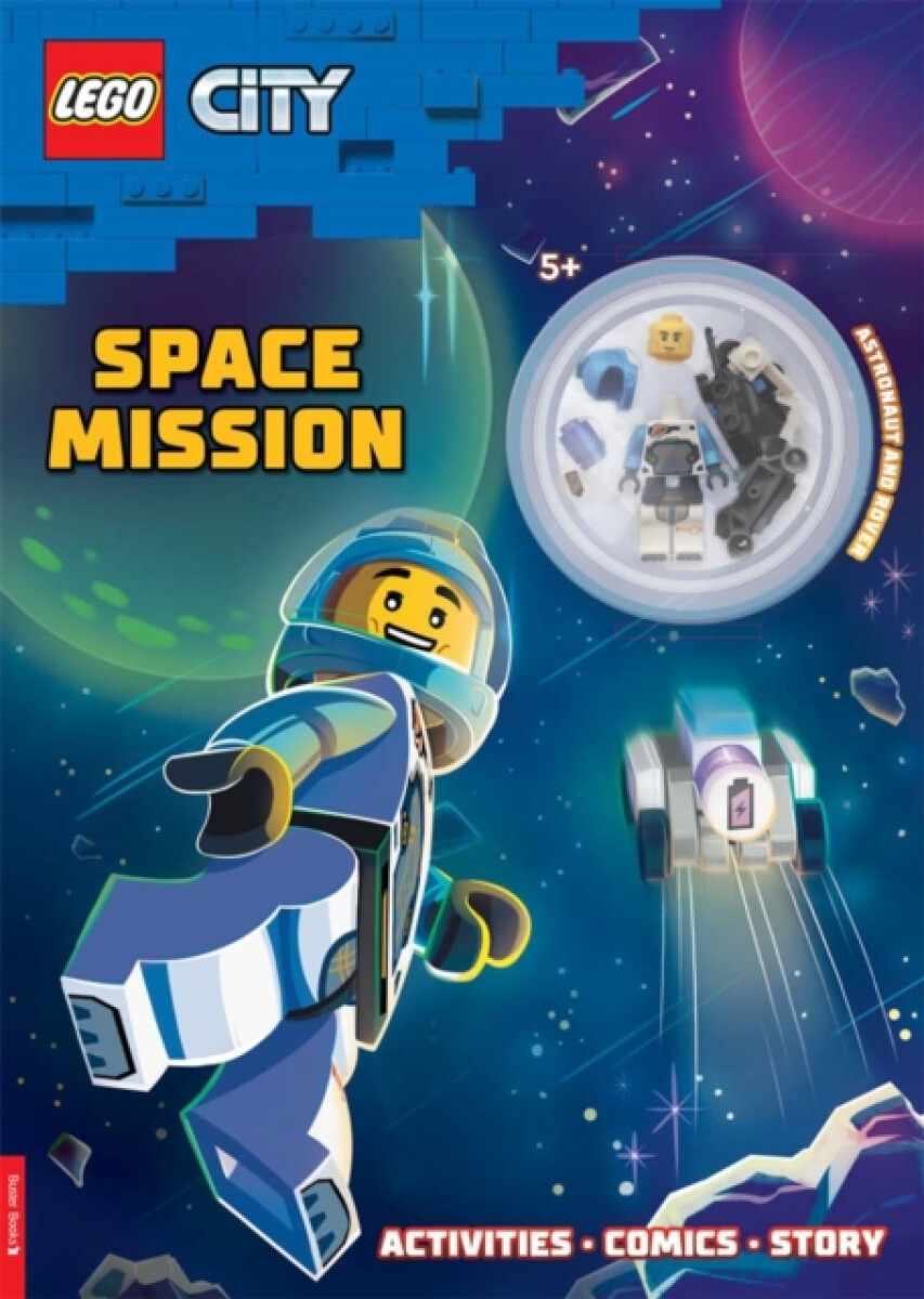 Kniha LEGOÂ® City: Space Mission Activity Book (with astronaut LEGO minifigure and rover mini-build)