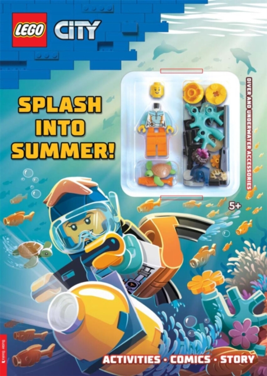 Kniha LEGO® City: Splash into Summer (with diver LEGO minifigure and underwater accessories)