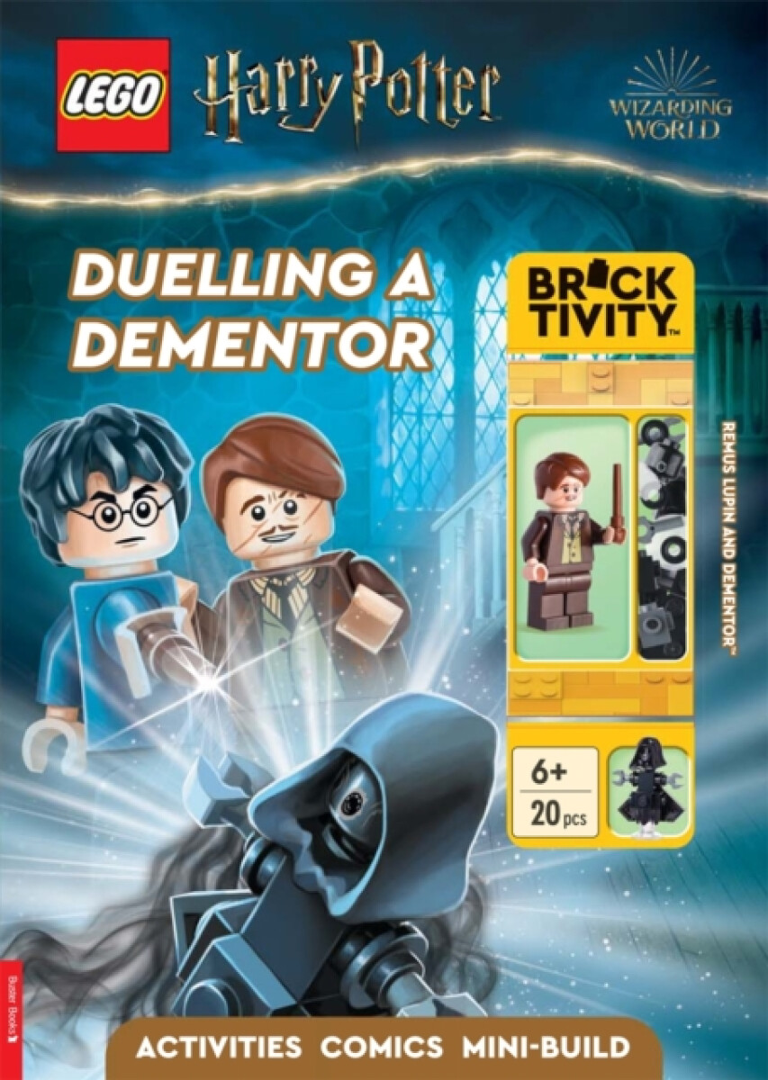 Kniha LEGO® Harry Potter™: Duelling a Dementor (with Professor Remus Lupin minifigure and Dementor™ mini-build)