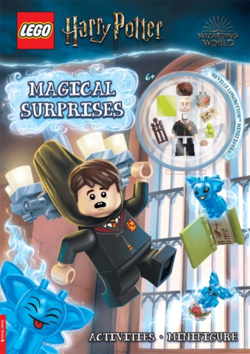 Kniha LEGO® Harry Potter™ Magical Surprises (with Neville Longbottom™ minifigure)