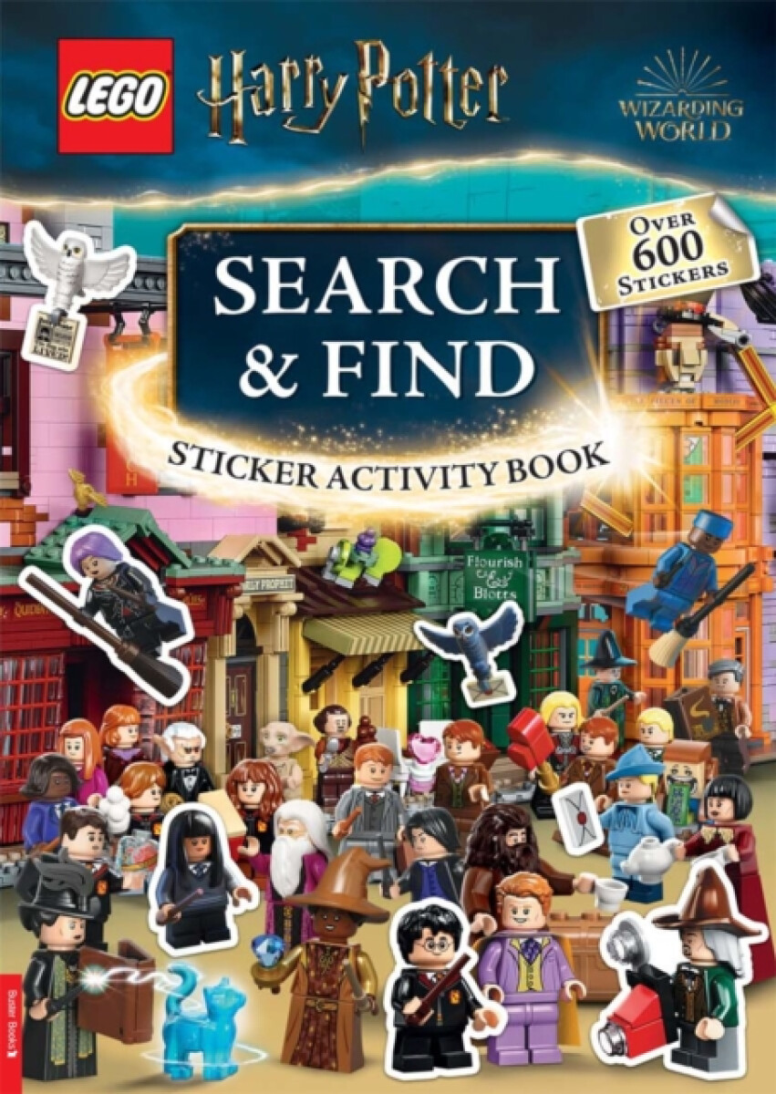 Kniha LEGO® Harry Potter™: Search a Find Sticker Activity Book (with over 600 stickers)