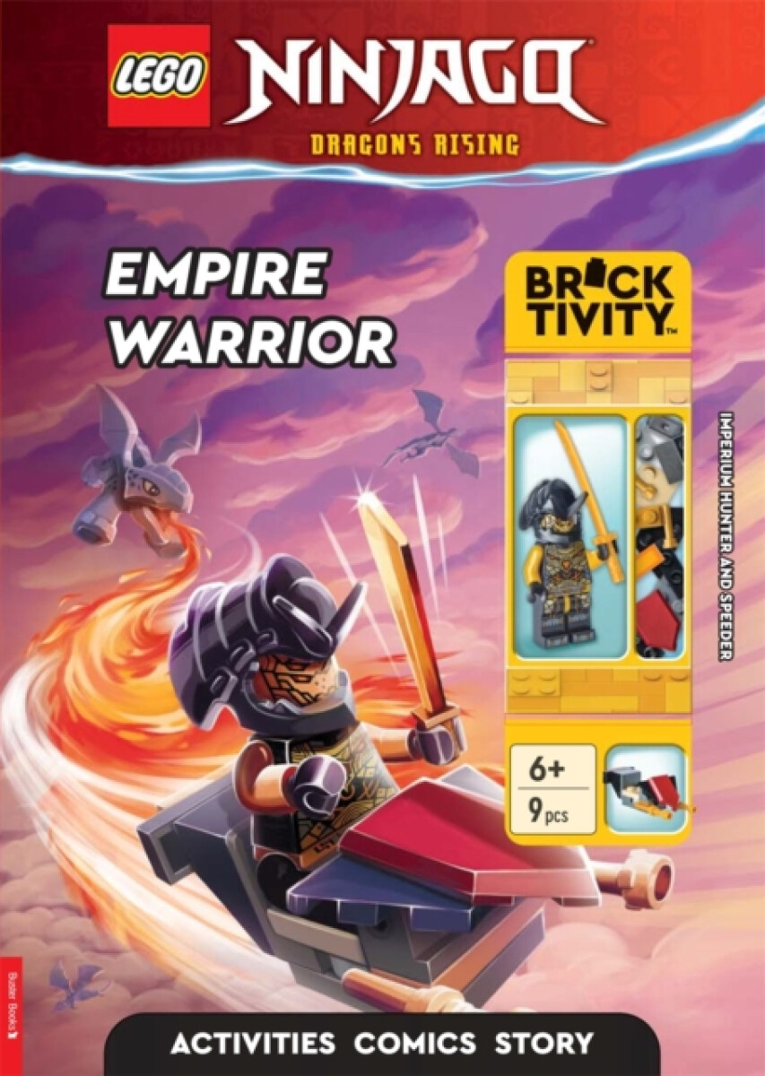 Kniha LEGO® NINJAGO®: Empire Warrior (with Dragon Hunter minifigure and Speeder mini-build)