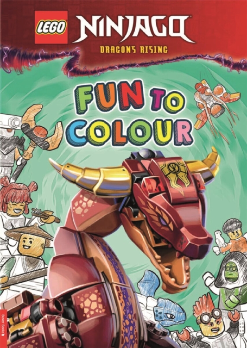 Kniha LEGO® NINJAGO®: Fun to Colour - Dragon Edition