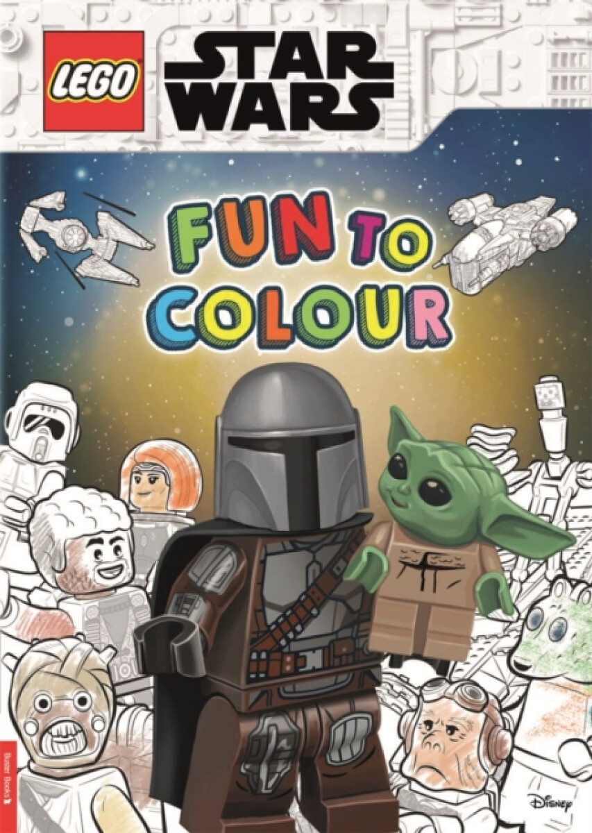 Kniha LEGO® Star Wars™: Fun to Colour - Grogu Edition