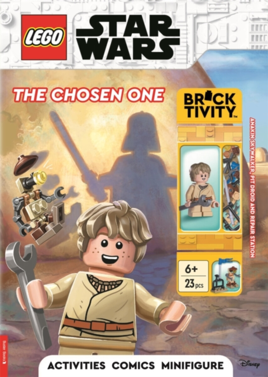 Kniha LEGO® Star Wars™: The Chosen One (with Anakin Skywalker minifigure, pit droid and repair station)