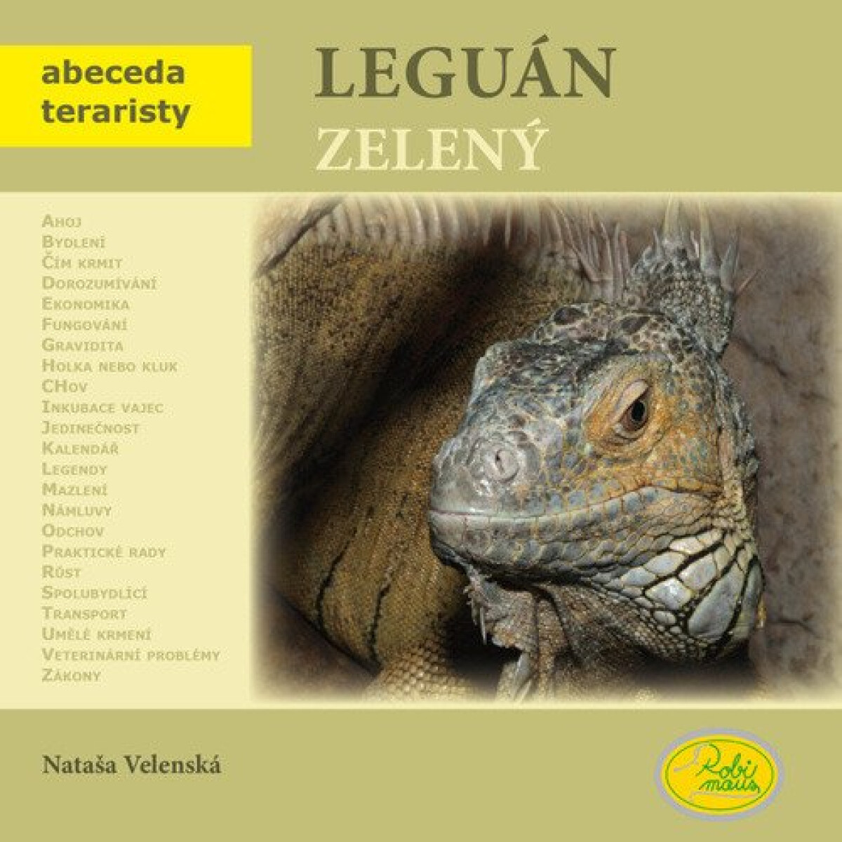 Kniha Leguán zelený