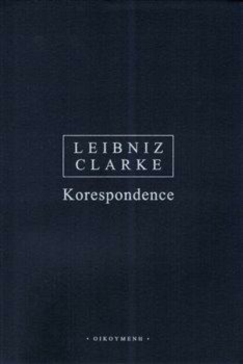Kniha Leibnizem / Clarke - Korespondence