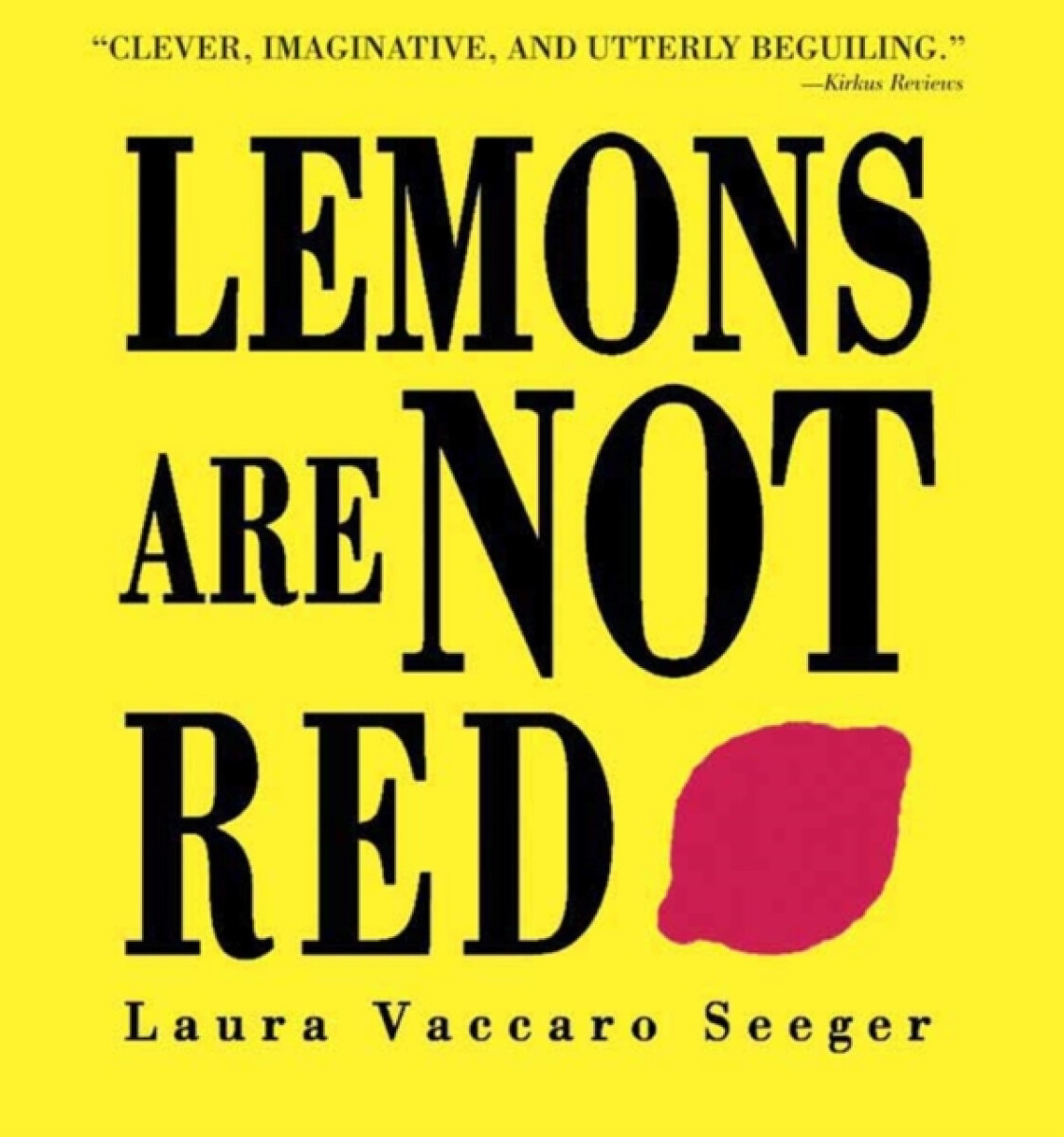 Kniha Lemons Are Not Red