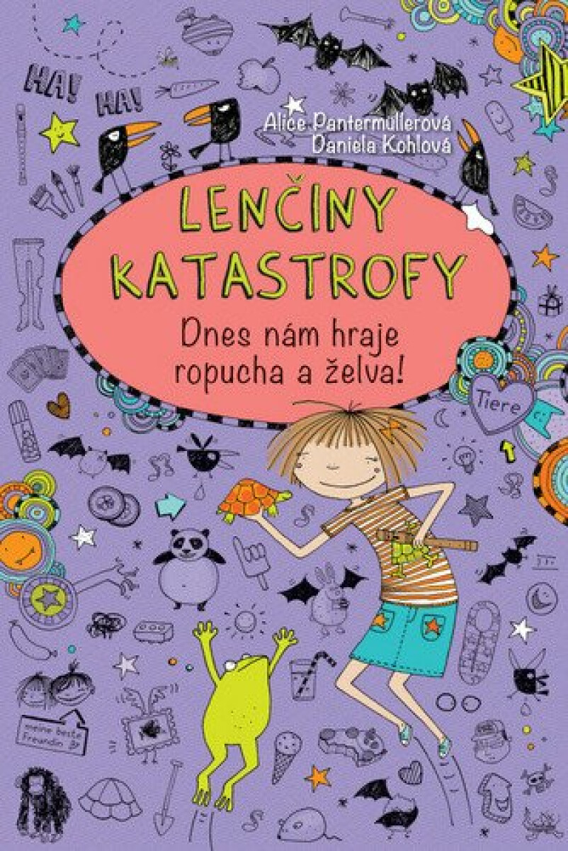 Kniha Lenčiny katastrofy Dnes nám hraje ropucha a želva!