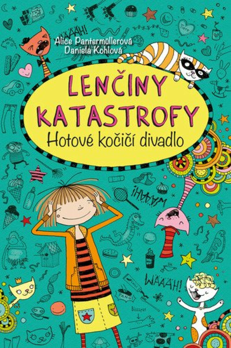 Kniha Lenčiny katastrofy - Hotové kočičí divadlo