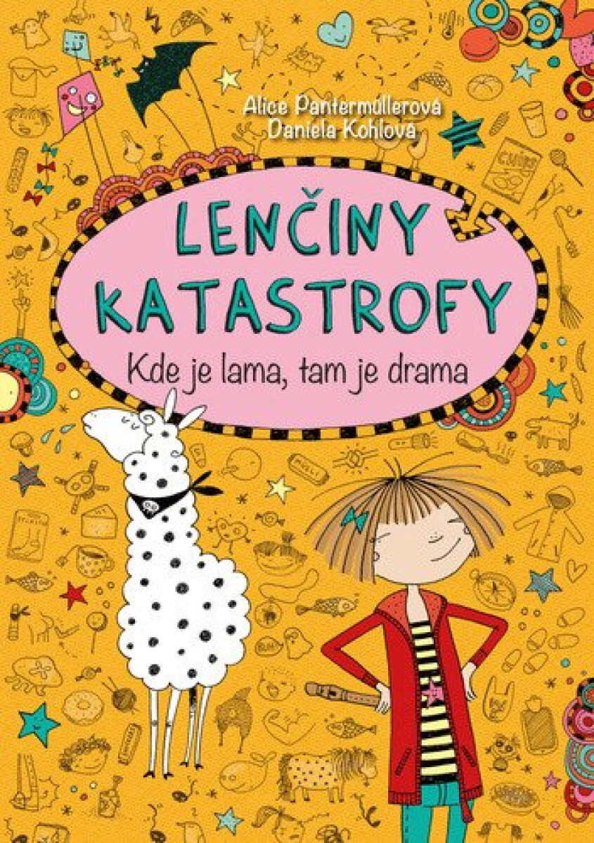 Kniha Lenčiny katastrofy - Kde je lama, tam je drama