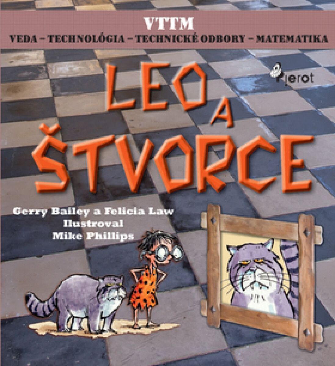 Kniha Leo a štvorce