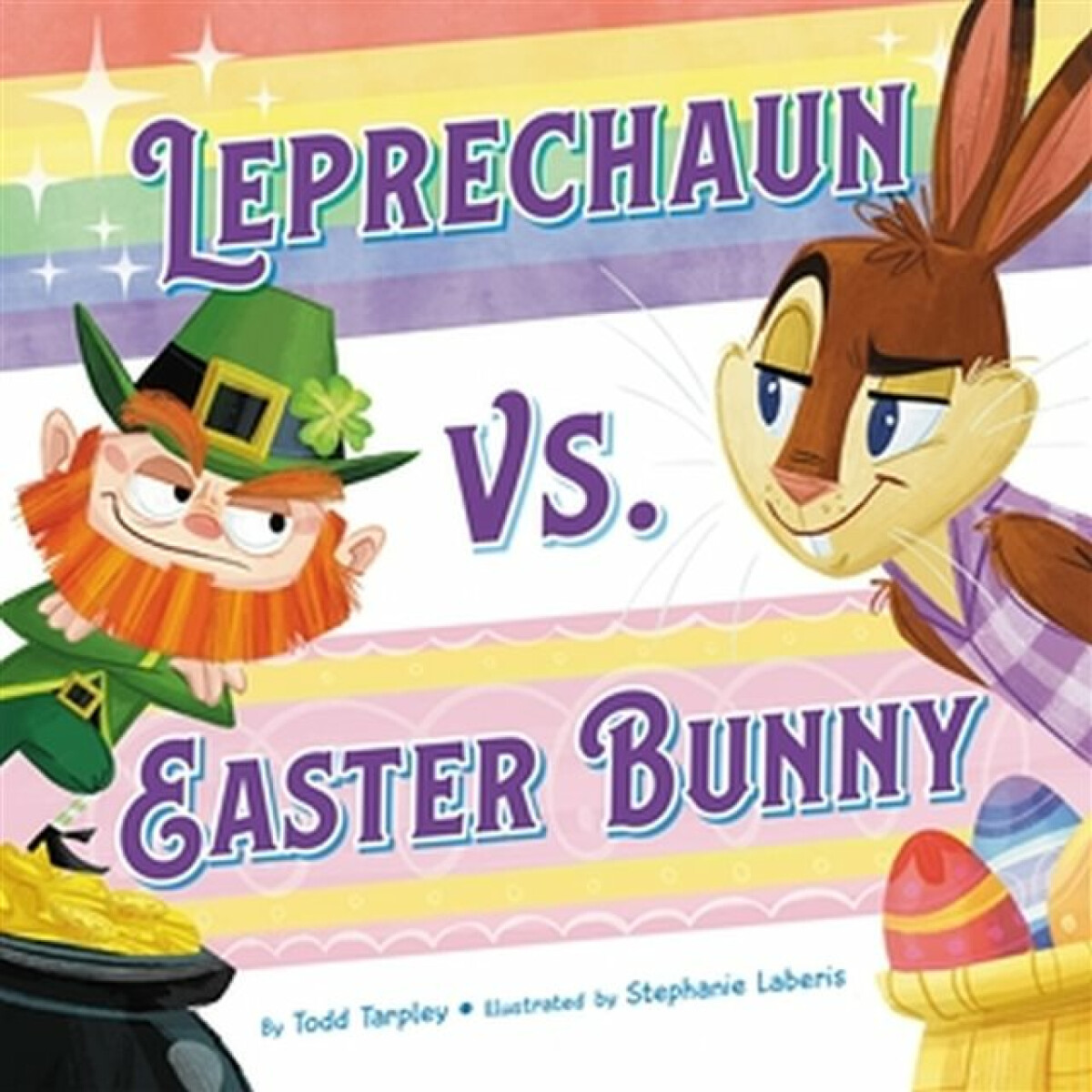 Kniha Leprechaun vs. Easter Bunny