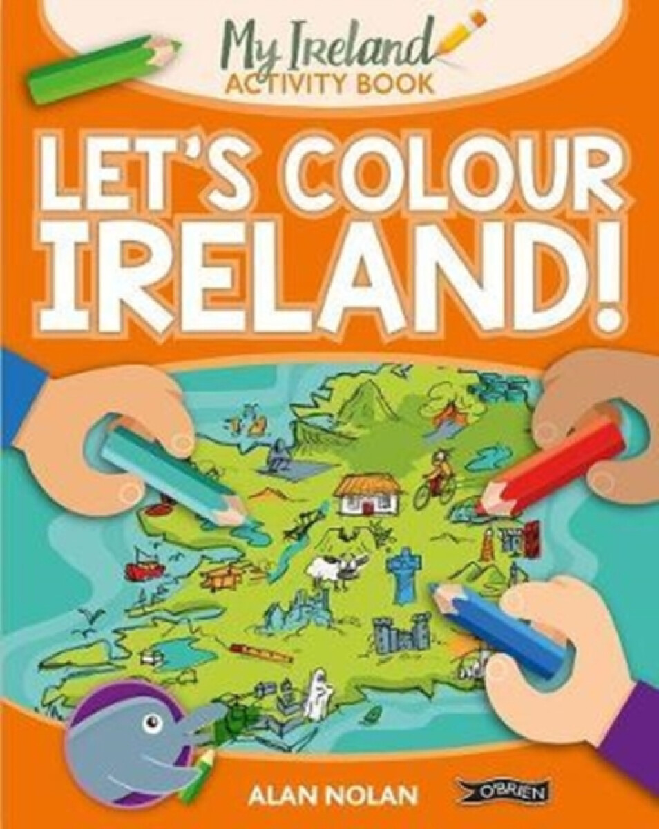 Kniha Let's Colour Ireland!