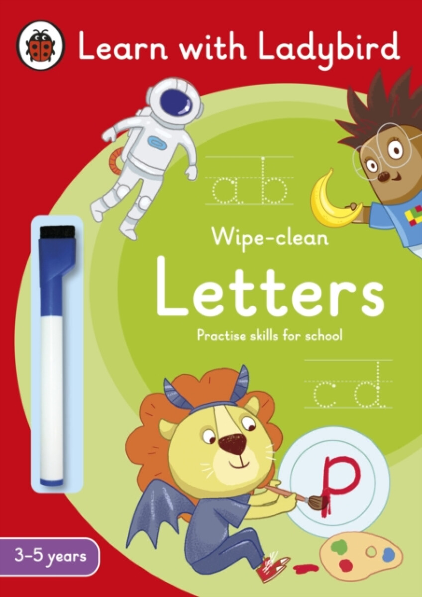 Kniha Letters: A Learn with Ladybird Wipe-Clean Activity Book 3-5 years