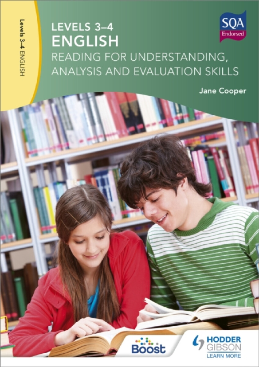 Kniha Levels 3-4 English: Reading for Understanding, Analysis and Evaluation Skills