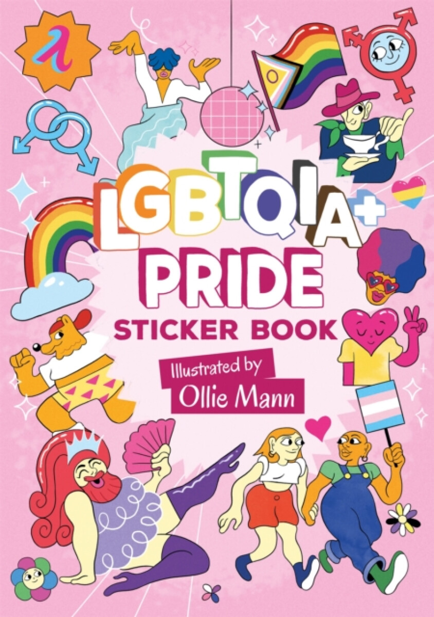Kniha LGBTQIA+ Pride Sticker Book