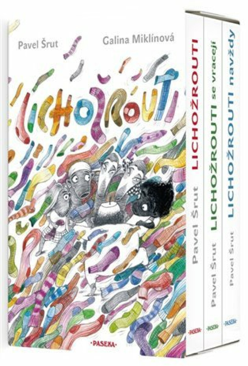 Kniha Lichožrouti: Už jsme komplet 1.-3. díl