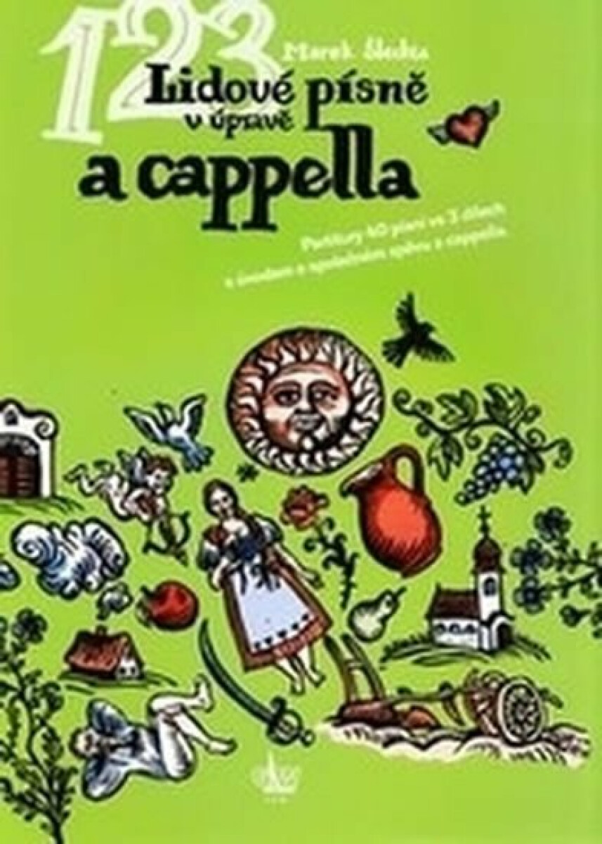 Kniha Lidové písně v úpravě a cappella