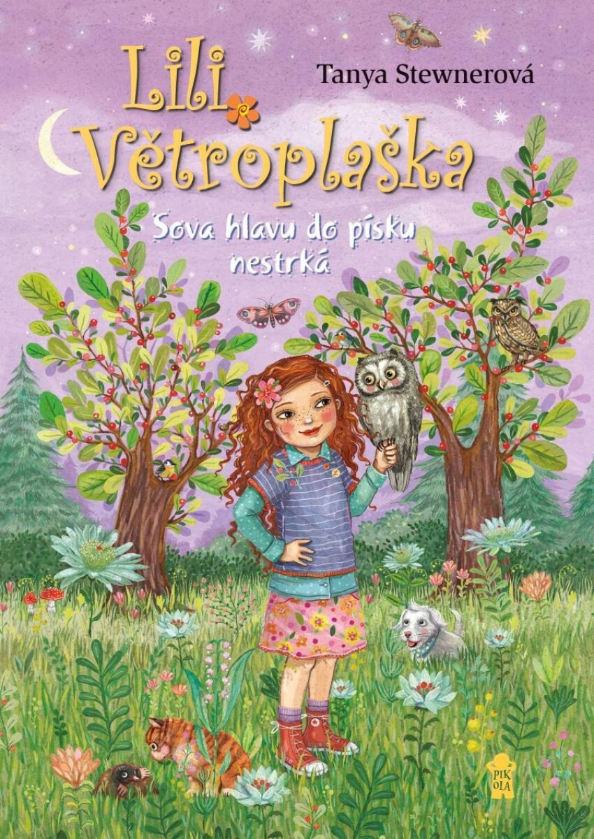 Kniha Lili Větroplaška: Sova hlavu do písku nestrčí