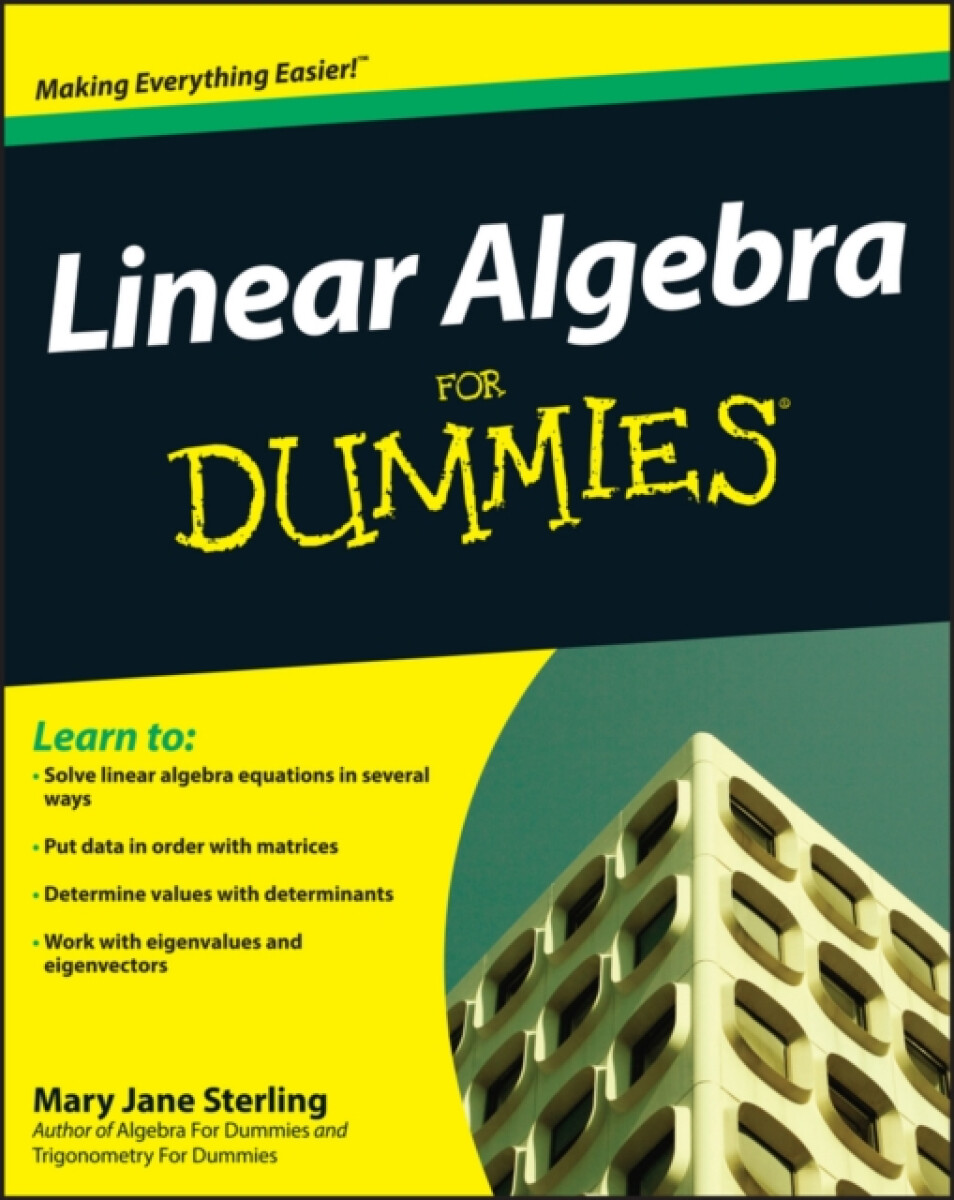 Kniha Linear Algebra For Dummies