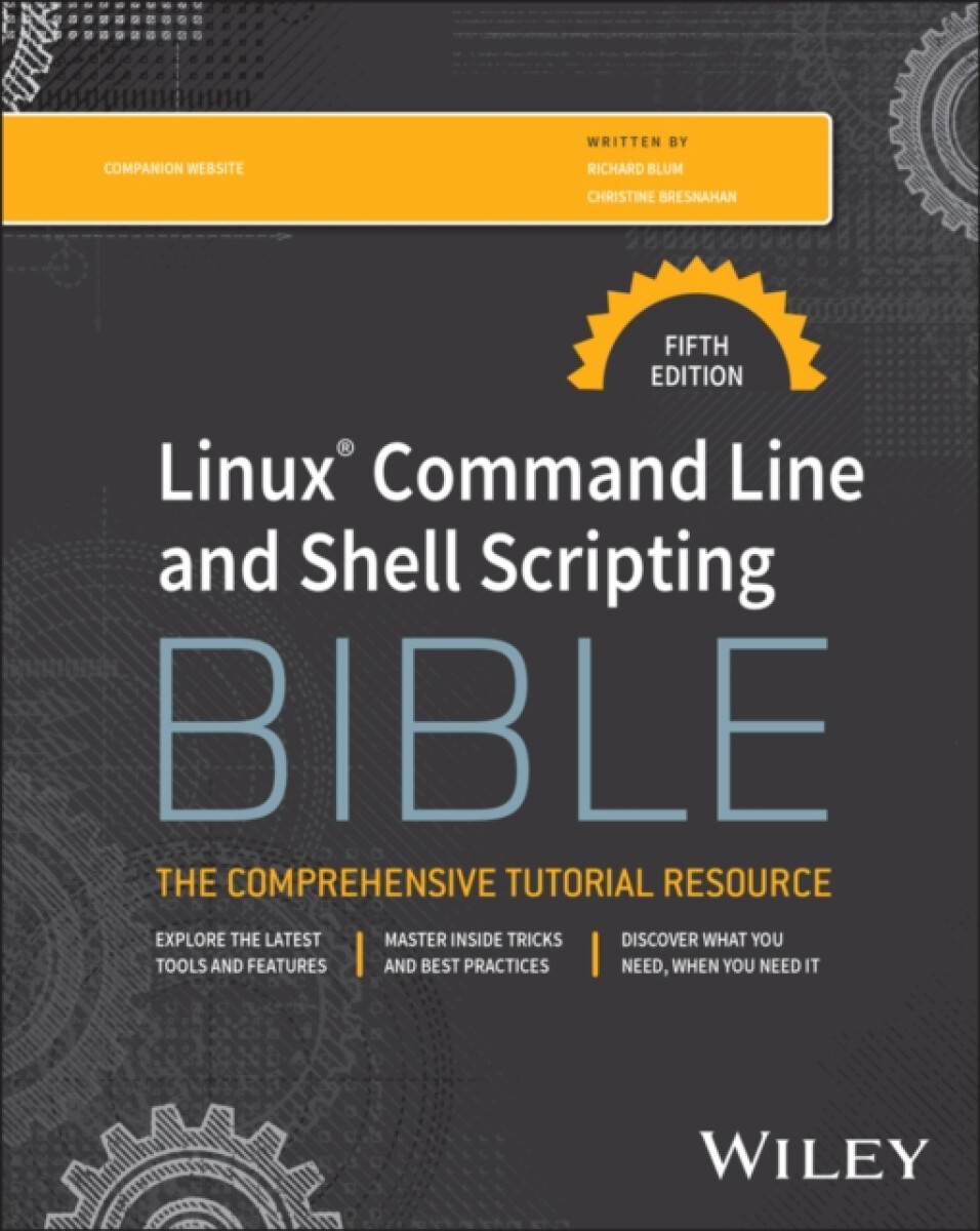 Kniha Linux Command Line and Shell Scripting Bible