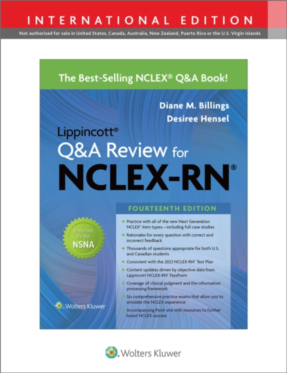 Kniha Lippincott QaA Review for NCLEX-RN