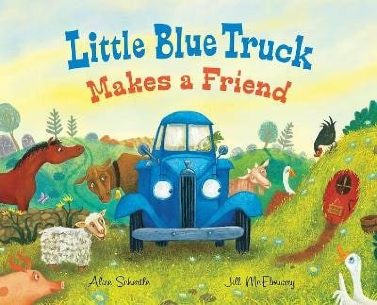 Kniha Little Blue Truck Makes a Friend