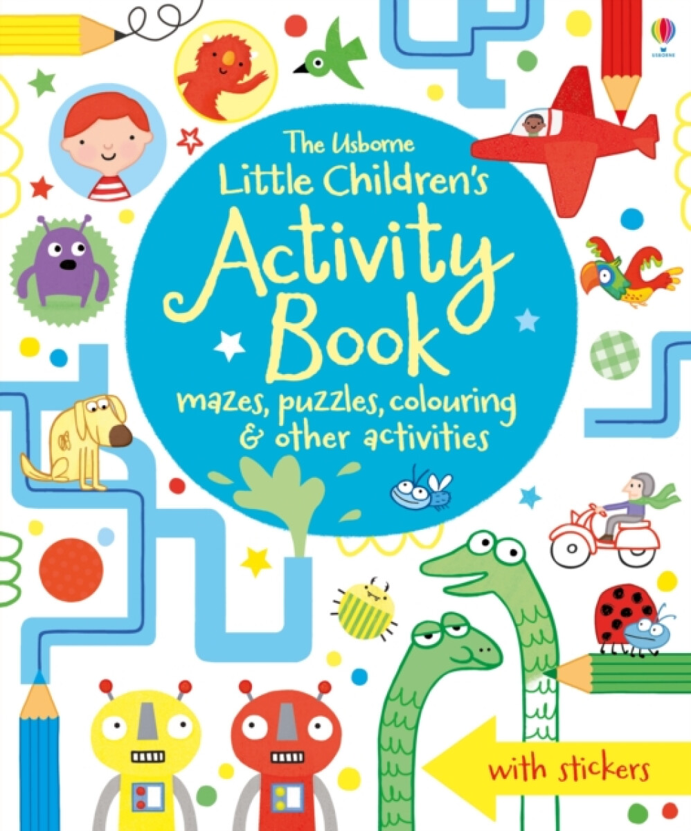 Kniha Little Children's Activity Book mazes, puzzles, colouring a other activities