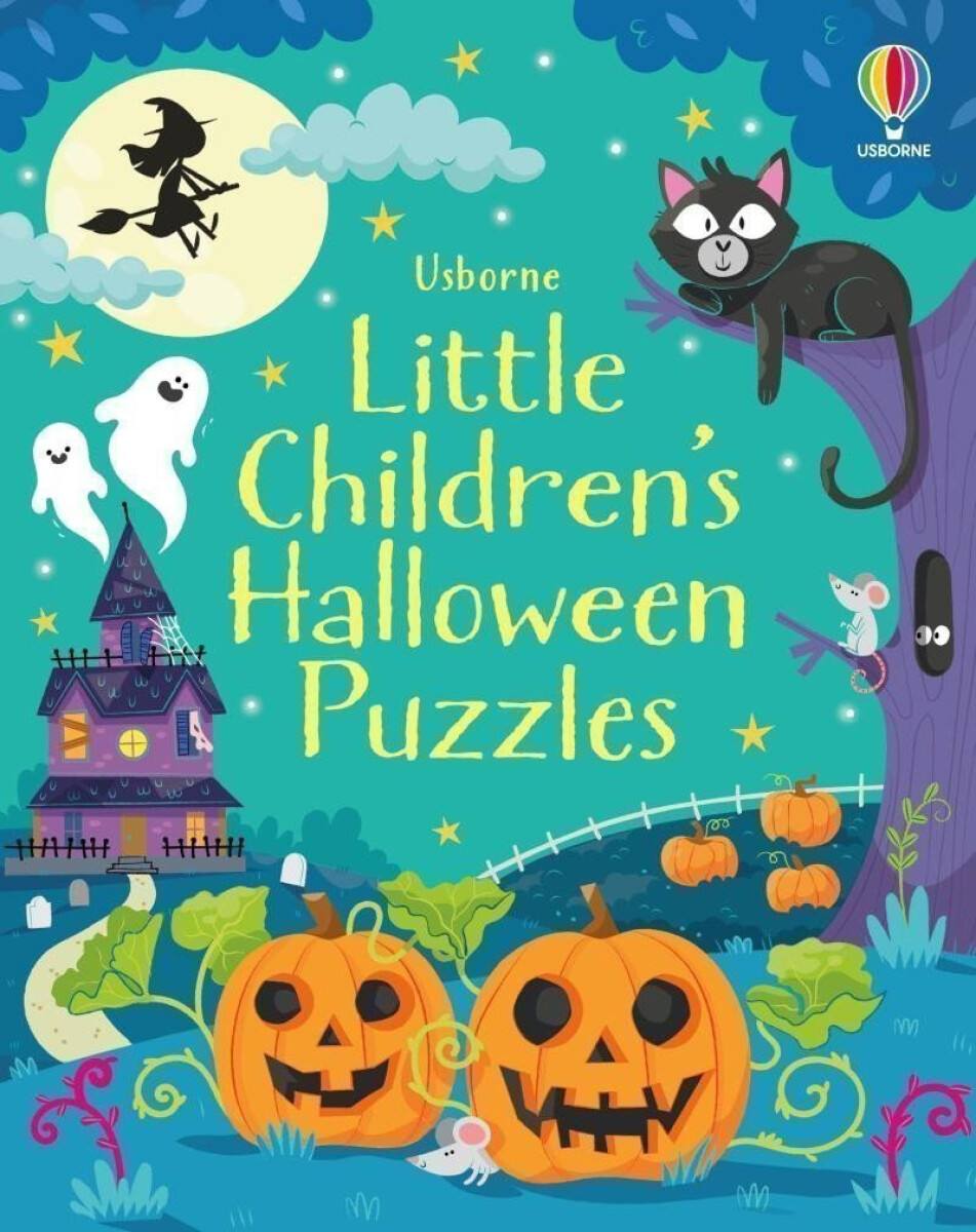 Kniha Little Children´s Halloween Puzzles