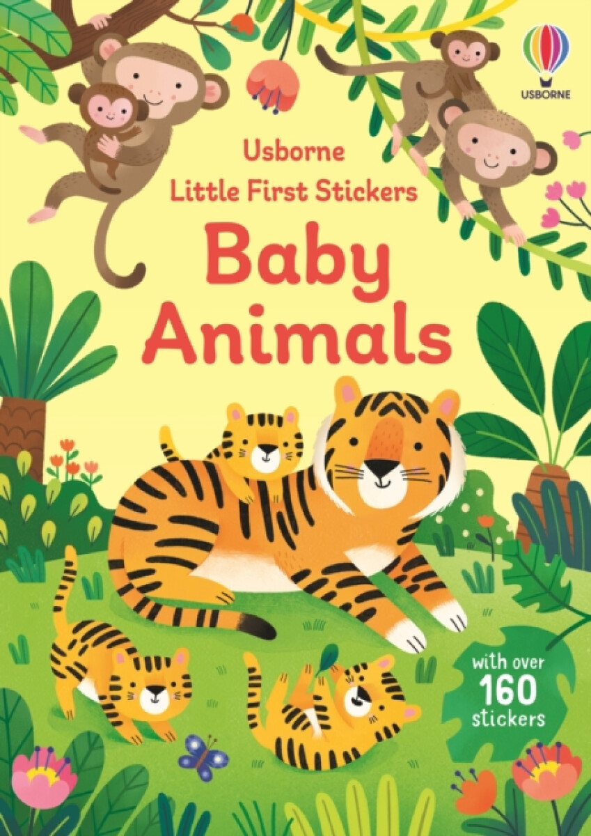 Kniha Little First Stickers Baby Animals