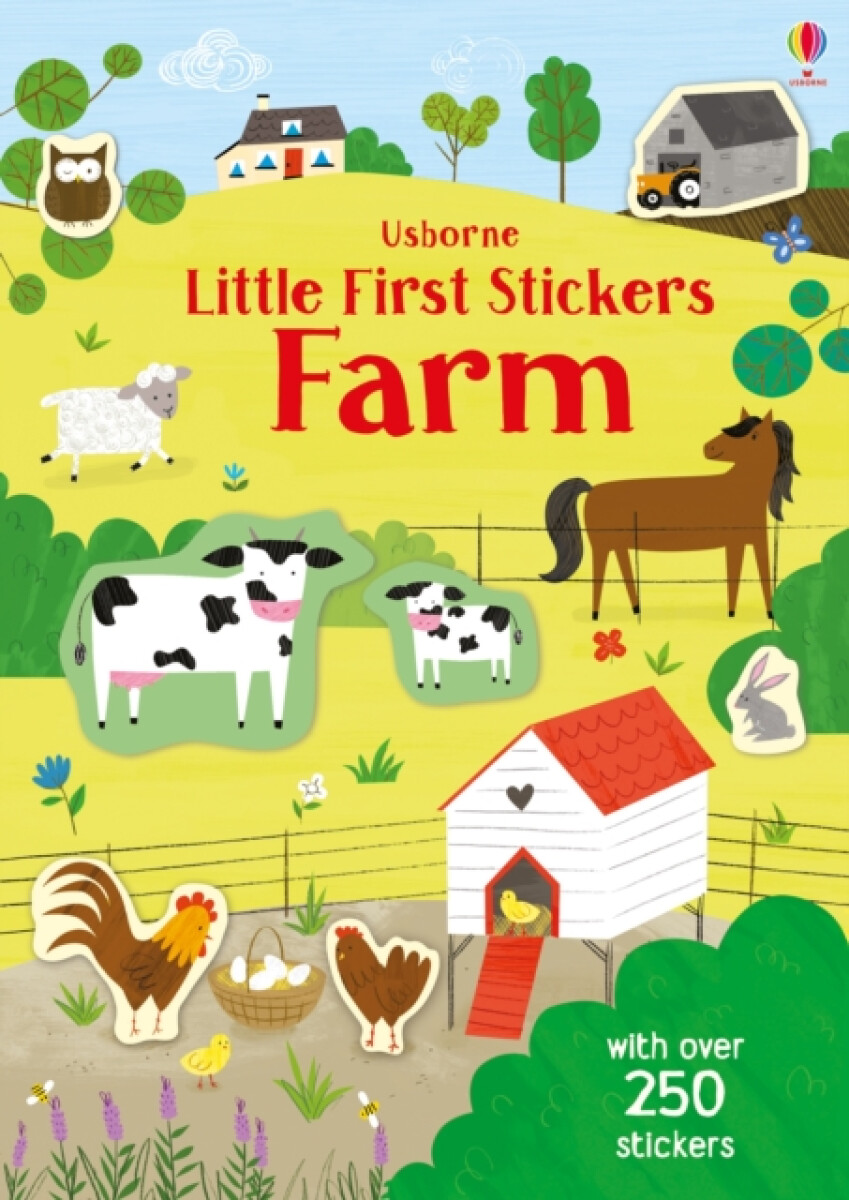 Kniha Little First Stickers: Farm