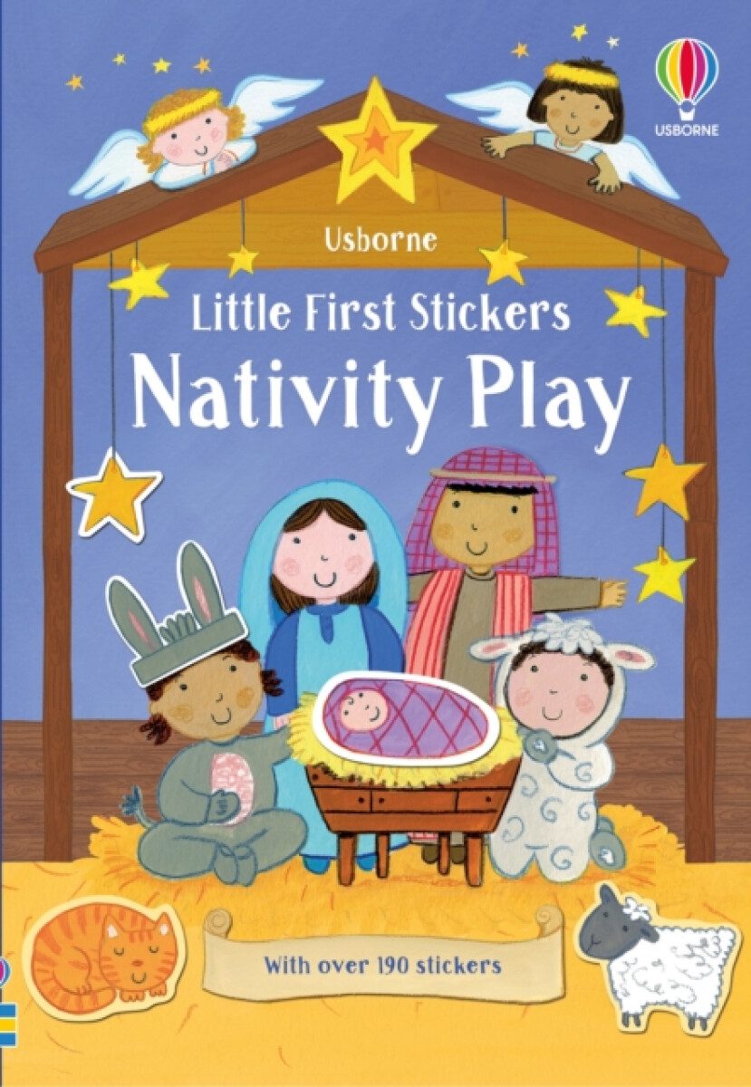 Kniha Little First Stickers Nativity Play