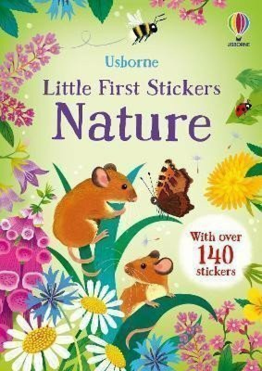 Kniha Little First Stickers Nature