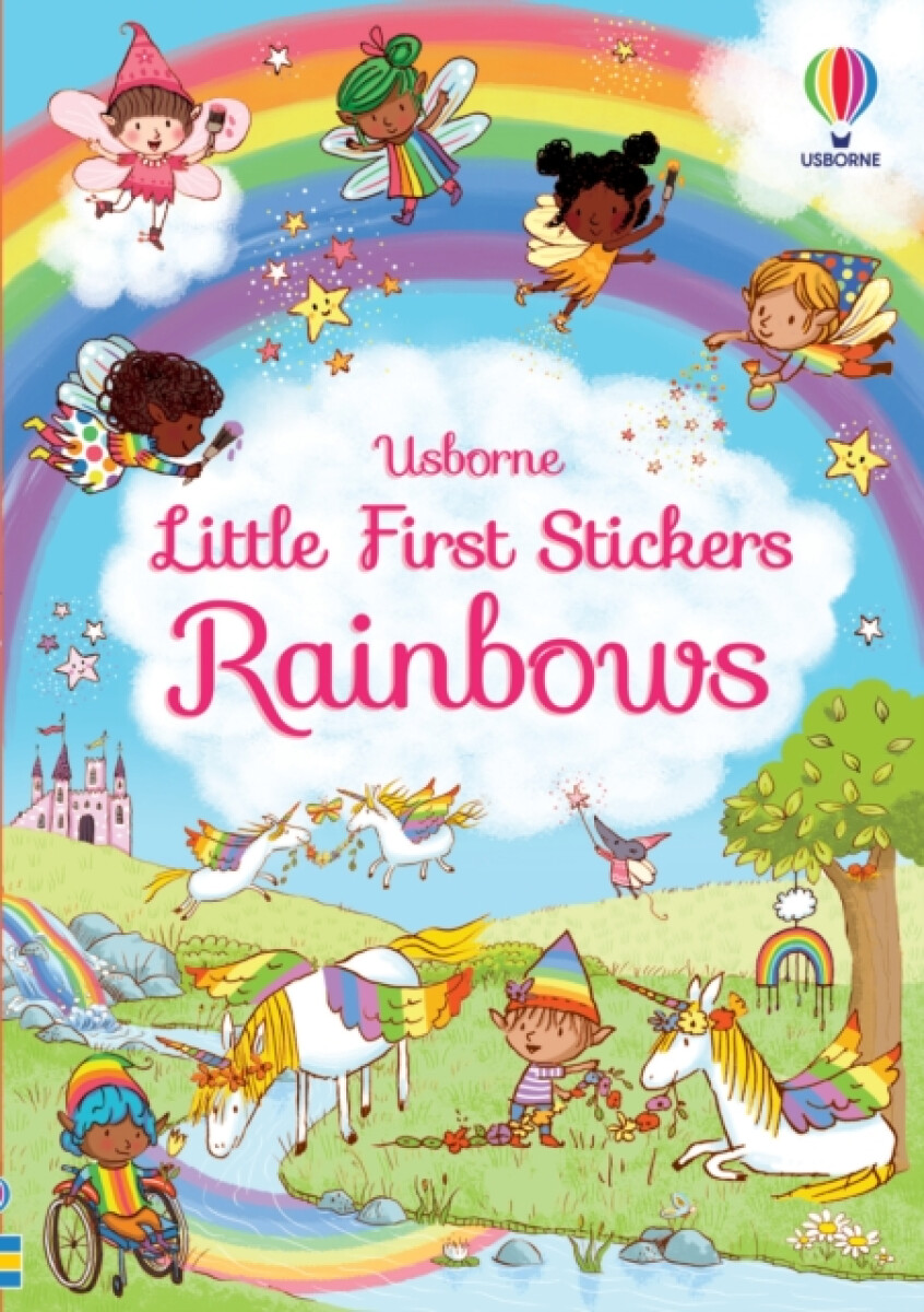 Kniha Little First Stickers Rainbows