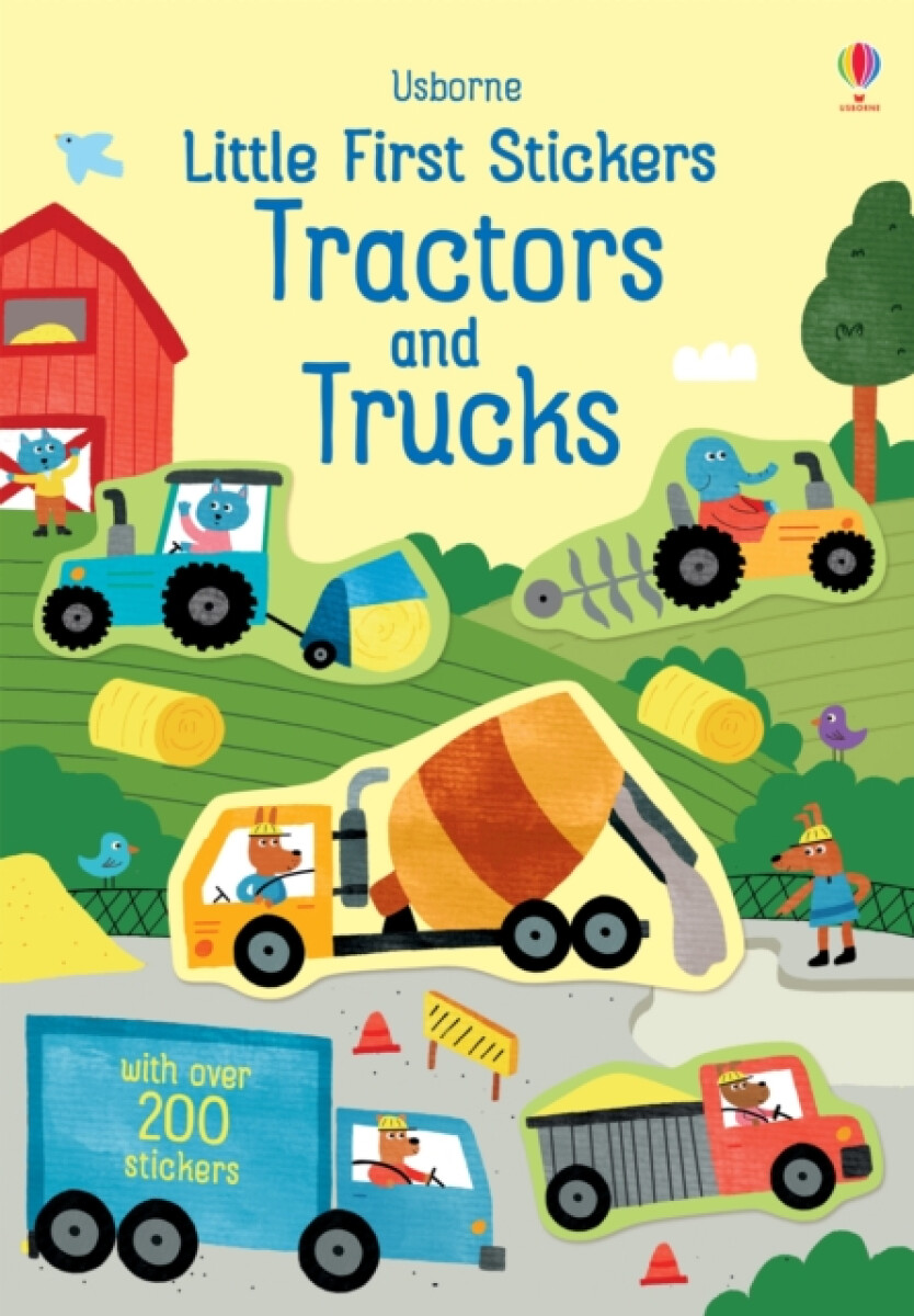 Kniha Little First Stickers: Tractors and Trucks