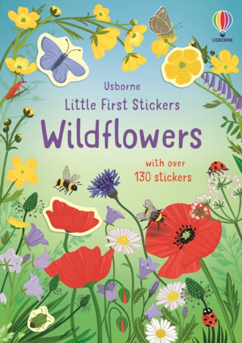 Kniha Little First Stickers Wildflowers