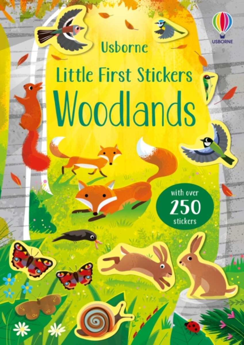 Kniha Little First Stickers: Woodlands