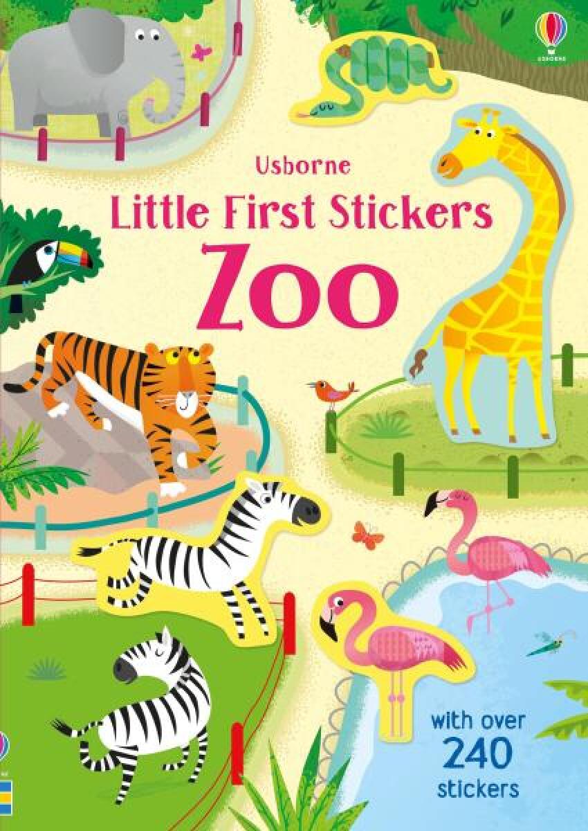 Kniha Little First Stickers Zoo