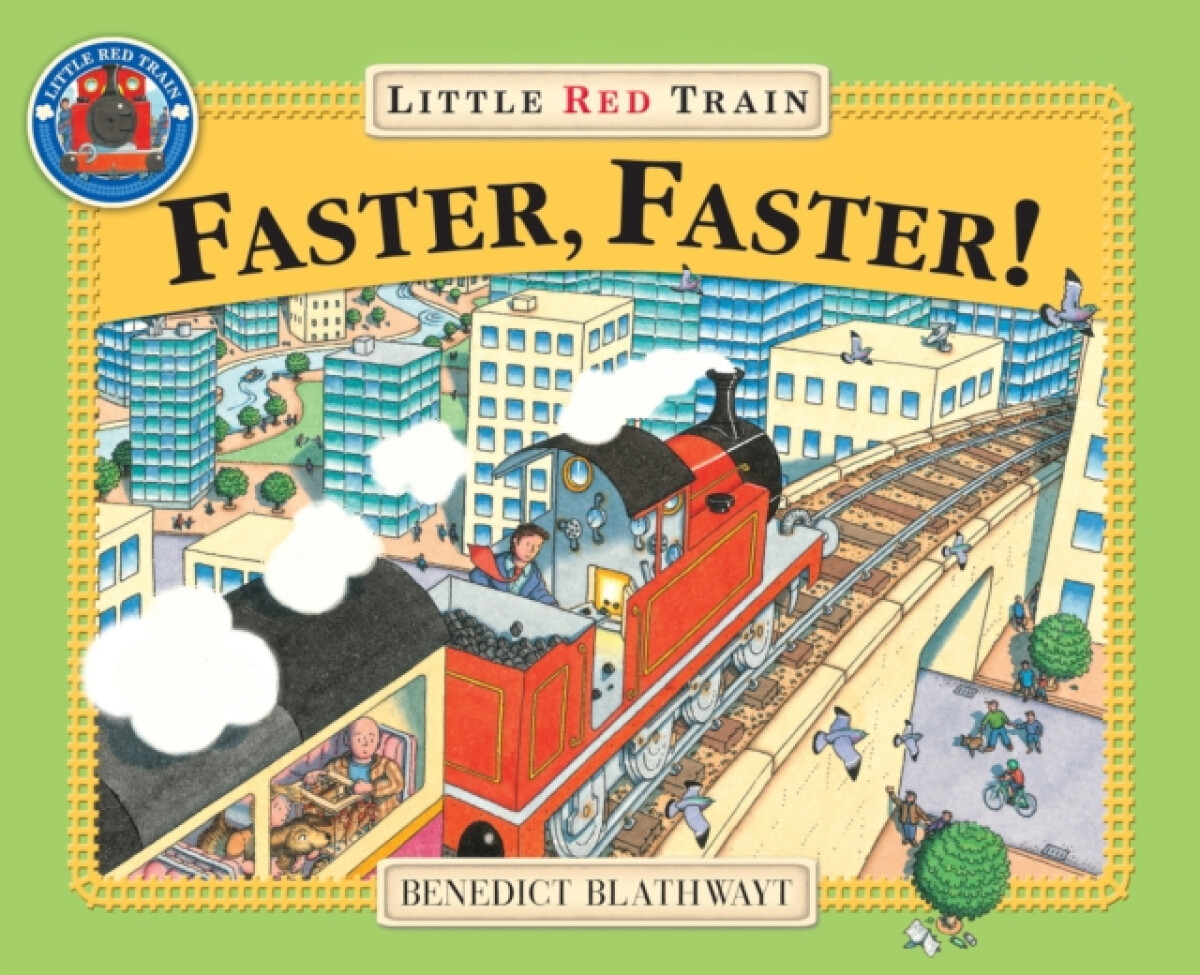 Kniha Little Red Train: Faster, Faster