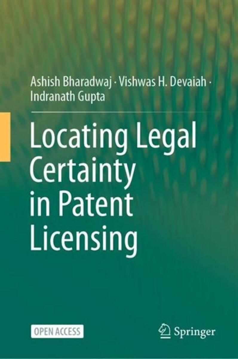Kniha Locating Legal Certainty in Patent Licensing