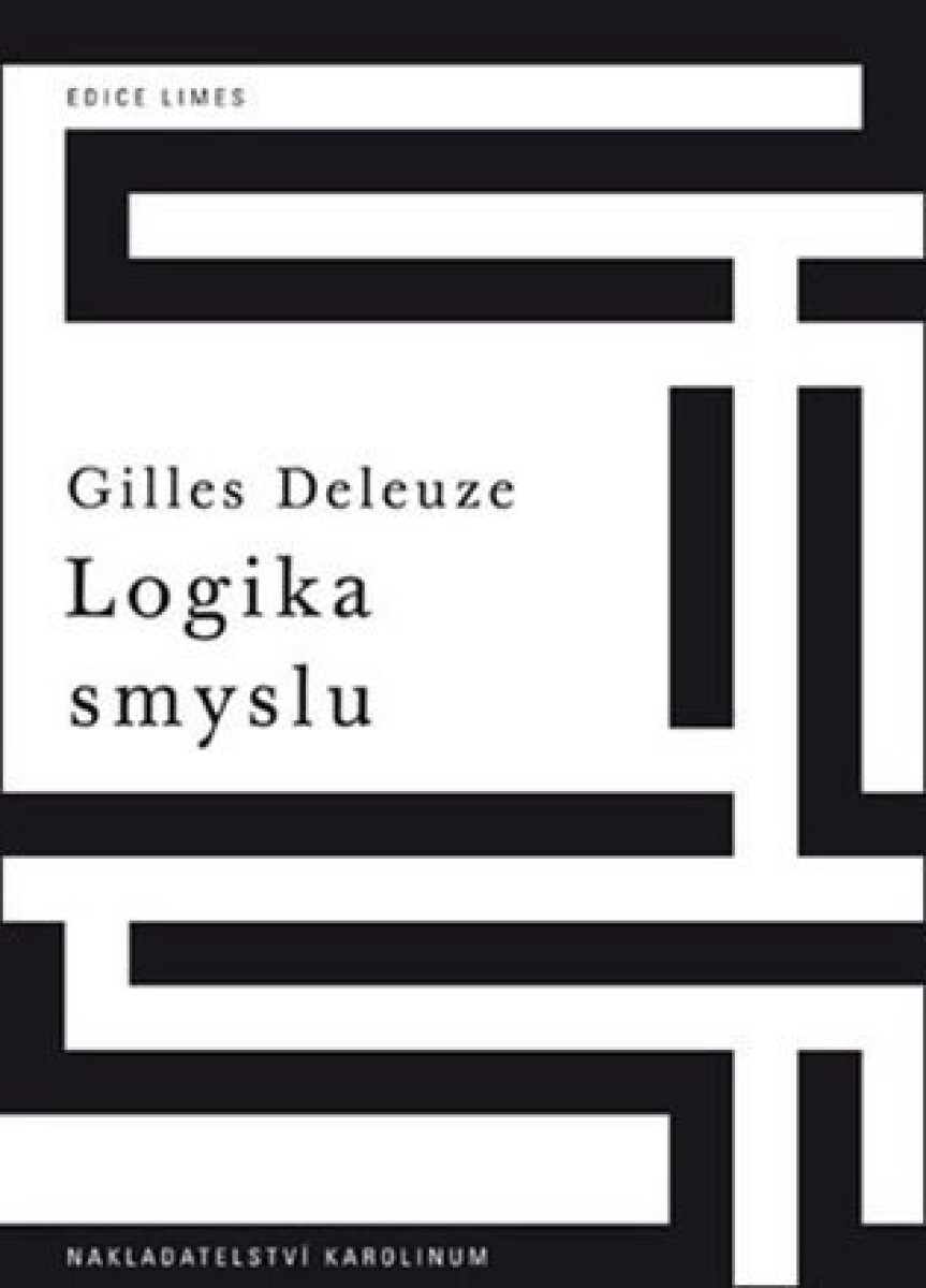 Kniha Logika smyslu