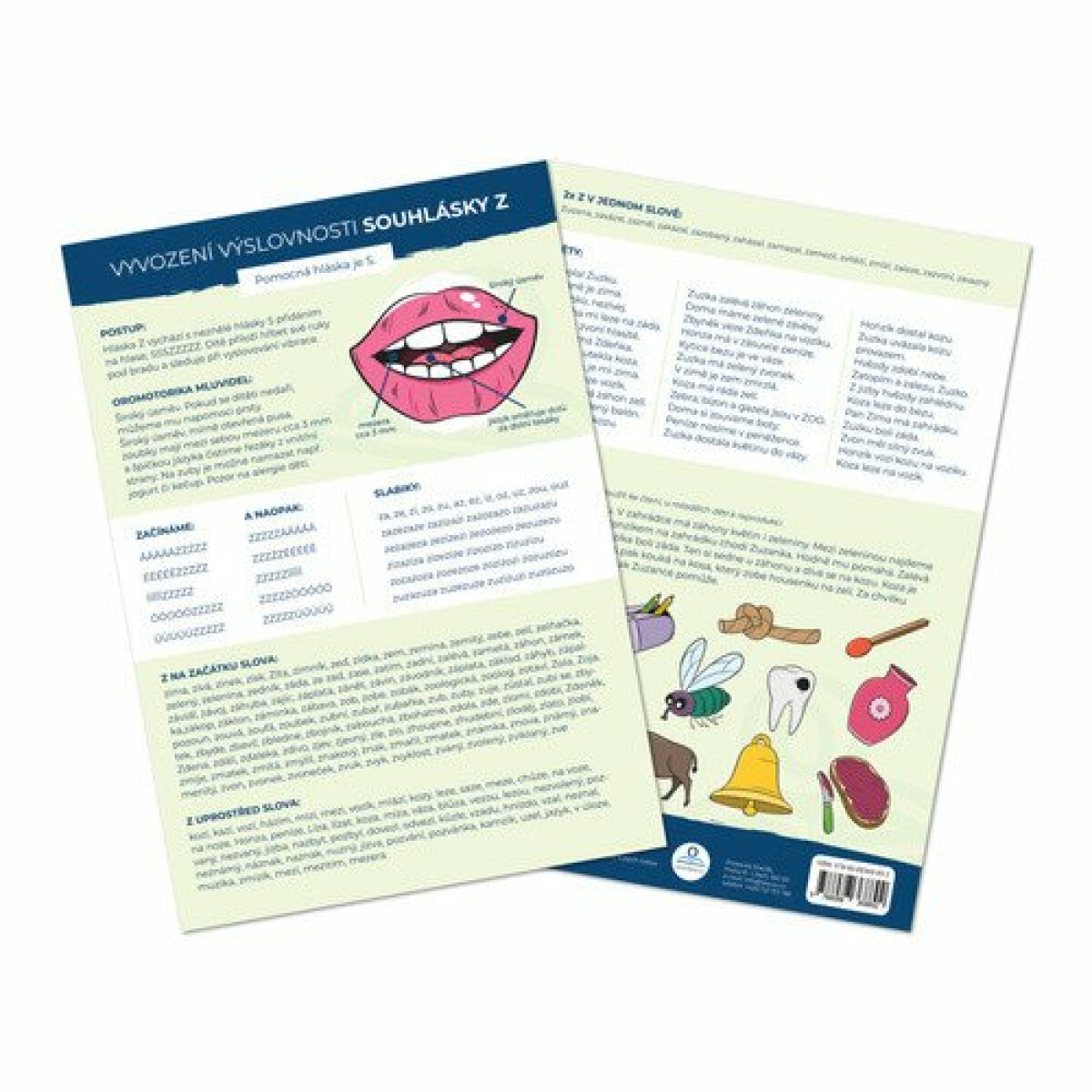 Kniha Logopedická karta - Hláska Z