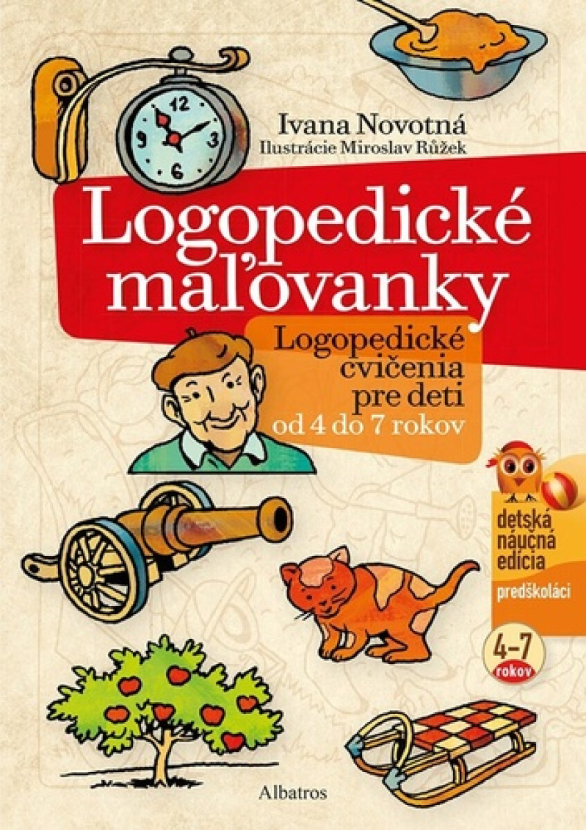 Logopedické maľovanky koupíte na Knihydobrovsky.cz