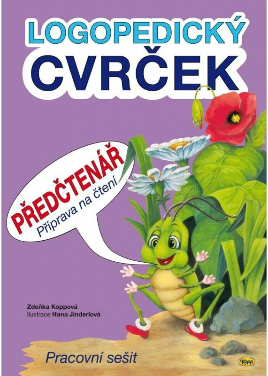 Kniha Logopedický cvrček - Předčtenář