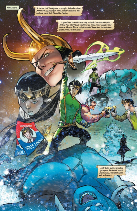 Loki: Bůh, který spadl na zemi - Daniel Kibblesmith, Oscar Bazaldua (obrázek 3)